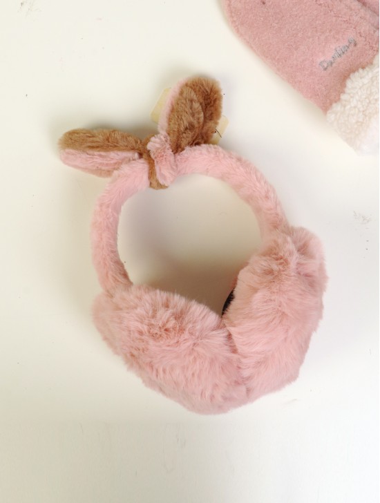 Bunny Ear Plush Earmuff